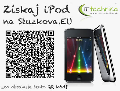 Stuzkova.EU QR kod sutaz o iPod Touch